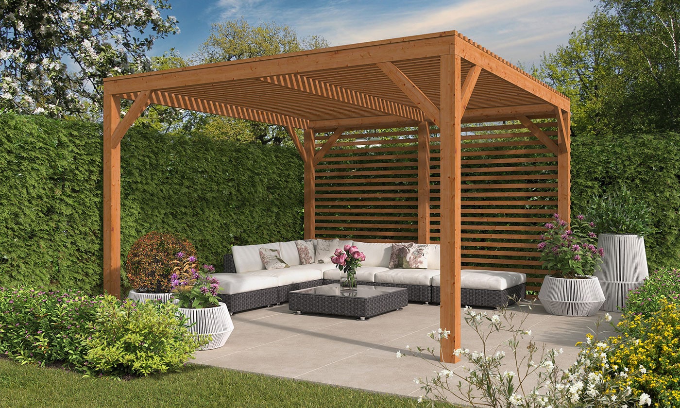 Quelles autorisations pour construire une pergola en bois dans son jardin