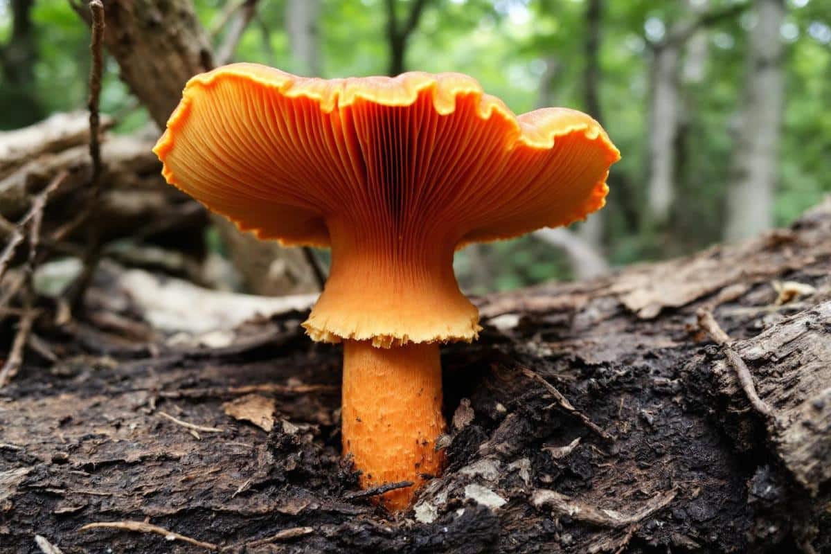 Champignon orange sur bois mort : Causes et solutions