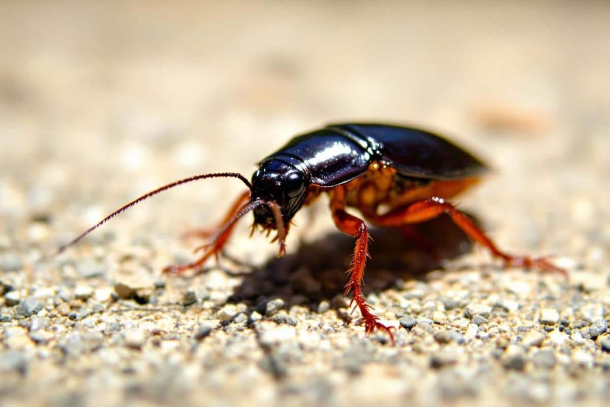 Cafard noir de jardin : Comment les reconnaître et s’en débarrasser ?