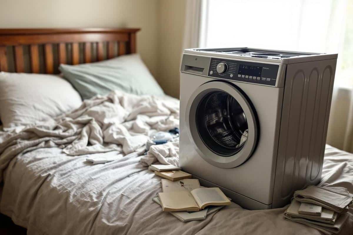 Peut-on coucher une machine à laver ?